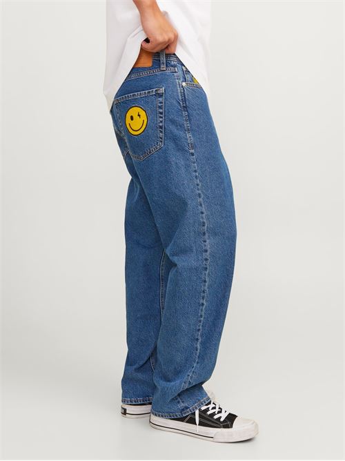 JJIEDDIE JJORIGINAL SQ 040 SMILEY LN JACK AND JONES | 12261744/BLUE DENIM